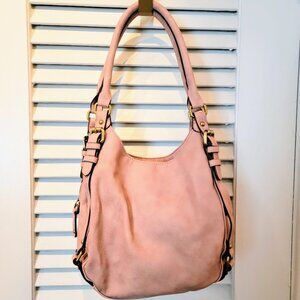 Merona Dusty Pink Hobo Bag Purse (Smaller Version)